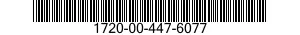 1720-00-447-6077  1720004476077 004476077