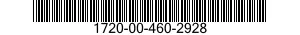 1720-00-460-2928  1720004602928 004602928
