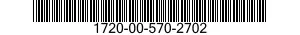 1720-00-570-2702  1720005702702 005702702