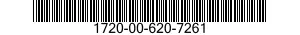 1720-00-620-7261  1720006207261 006207261