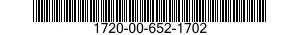 1720-00-652-1702  1720006521702 006521702