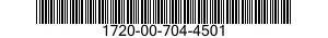 1720-00-704-4501  1720007044501 007044501