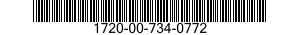 1720-00-734-0772  1720007340772 007340772