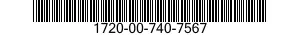 1720-00-740-7567  1720007407567 007407567