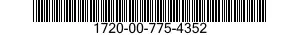 1720-00-775-4352  1720007754352 007754352