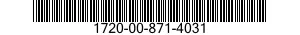 1720-00-871-4031  1720008714031 008714031