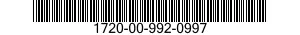 1720-00-992-0997  1720009920997 009920997