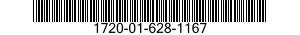 1720-01-628-1167 PLATE IDENTIFICATION 1720016281167 016281167