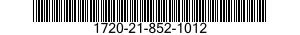 1720-21-852-1012  1720218521012 218521012