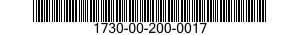 1730-00-200-0017  1730002000017 002000017