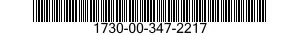 1730-00-347-2217 PIN,WARNING STREAMER/ 1730003472217 003472217