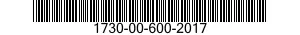 1730-00-600-2017 TIE DOWN,ROTARY WING BLADE 1730006002017 006002017
