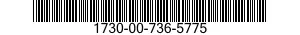 1730-00-736-5775  1730007365775 007365775