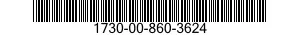 1730-00-860-3624 PIN,WARNING STREAMER/ 1730008603624 008603624