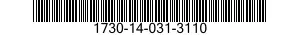 1730-14-031-3110 SPINDLE,WHEEL,DRIVING-NONDRIVING 1730140313110 140313110