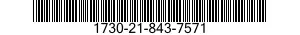 1730-21-843-7571 CASTER AND SPRING A 1730218437571 218437571