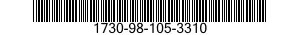 1730-98-105-3310 ADAPTER,AIRCRAFT JACKING POINT 1730981053310 981053310
