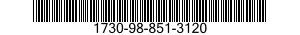 1730-98-851-3120 LEVER,MANUAL CONTROL 1730988513120 988513120