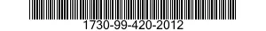 1730-99-420-2012  1730994202012 994202012