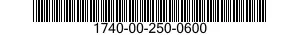 1740-00-250-0600  1740002500600 002500600