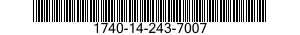1740-14-243-7007  1740142437007 142437007
