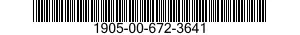 1905-00-672-3641  1905006723641 006723641