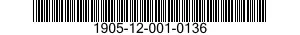 1905-12-001-0136  1905120010136 120010136