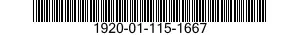 1920-01-115-1667  1920011151667 011151667