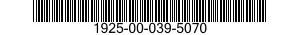1925-00-039-5070  1925000395070 000395070