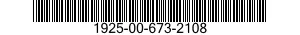 1925-00-673-2108  1925006732108 006732108