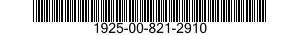 1925-00-821-2910  1925008212910 008212910