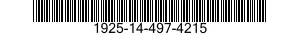 1925-14-497-4215  1925144974215 144974215