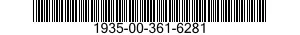 1935-00-361-6281  1935003616281 003616281