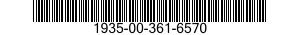 1935-00-361-6570  1935003616570 003616570