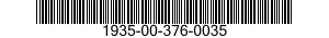 1935-00-376-0035  1935003760035 003760035