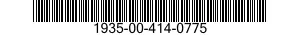 1935-00-414-0775  1935004140775 004140775