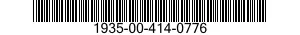 1935-00-414-0776  1935004140776 004140776