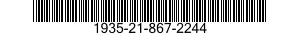 1935-21-867-2244 SEAL,PLAIN 1935218672244 218672244