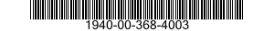 1940-00-368-4003  1940003684003 003684003