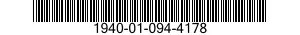 1940-01-094-4178  1940010944178 010944178