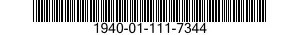 1940-01-111-7344  1940011117344 011117344