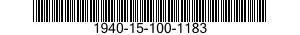 1940-15-100-1183 ZINCO ANODICO 1940151001183 151001183