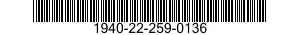1940-22-259-0136  1940222590136 222590136