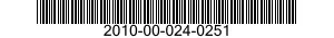 2010-00-024-0251  2010000240251 000240251