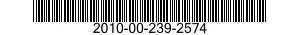 2010-00-239-2574  2010002392574 002392574