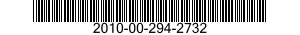 2010-00-294-2732  2010002942732 002942732