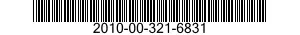 2010-00-321-6831  2010003216831 003216831