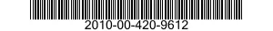 2010-00-420-9612  2010004209612 004209612
