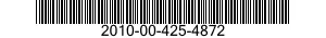 2010-00-425-4872  2010004254872 004254872