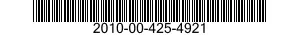 2010-00-425-4921  2010004254921 004254921